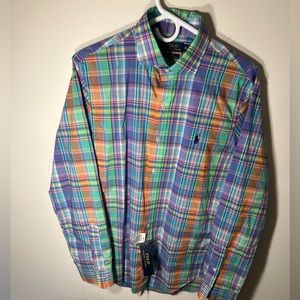 Polo Ralph Lauren Plaided Button Up, Size M
